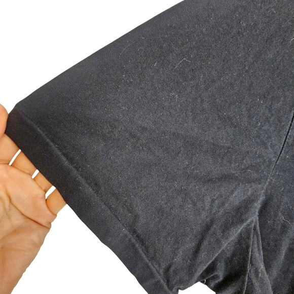 Polo Ralph Lauren Mens T-Shirt Big Pony Logo Size 4XB Black Paint Spellout Tee - Picture 4 of 7